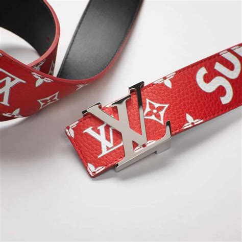 fake supreme louis vuitton bag belt belt|louis vuitton supreme monogram.